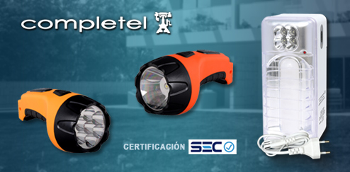 linternas LED recargables